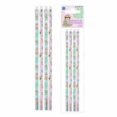 O��wek z gumk� HB Koala STARPAK 536331 4 szt.
