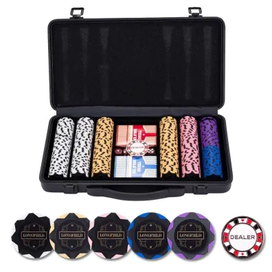 Zestaw pokerowy 300 �eton�w bez nomina��w 14g