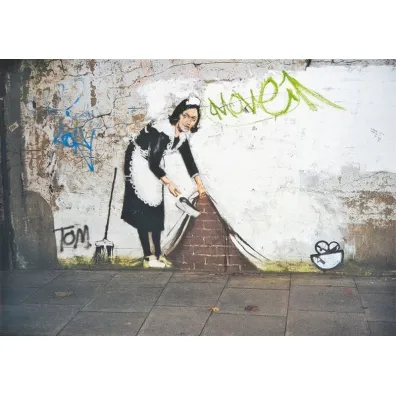 Puzzle 1000 el. Pokoj�wka Banksy Piatnik