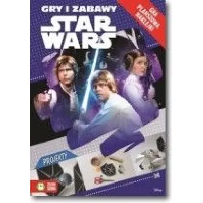 Star Wars. Gry i zabawy. Disney - Anna Sobich-Kami�ska