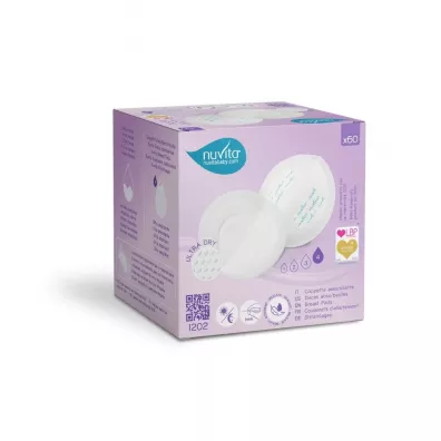 Nuvita Wk�adki laktacyjne dzie�/noc 60 szt.