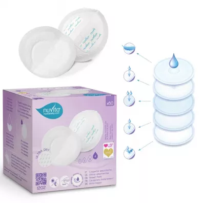 Nuvita Wk�adki laktacyjne dzie�/noc 60 szt.