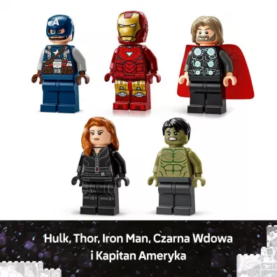 LEGO Marvel Logo MARVEL z minifigurkami 76313