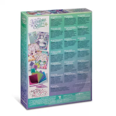 Album do scrapbookingu z foli� i brokatem Marinia Nebulous Stars