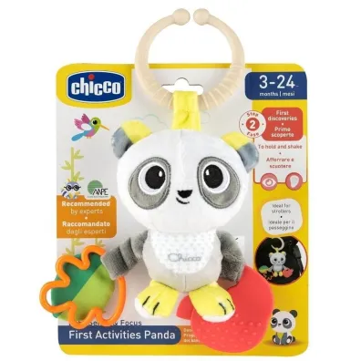 Grzechotka z gryzakiem panda Chicco