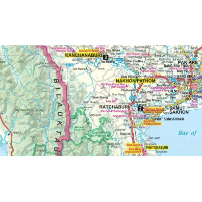 comfort!map&guide Tajlandia Po�udniowa 2w1 1:160 000