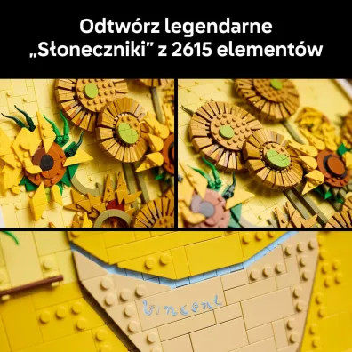 LEGO Art „S�oneczniki” Vincent van Gogh 31215