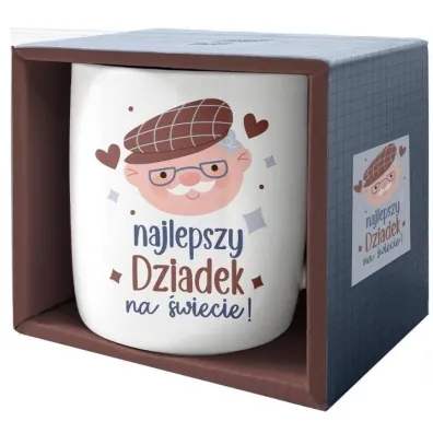Be-Happy Gifts Kubek prezentowy Najlepszy Dziadek