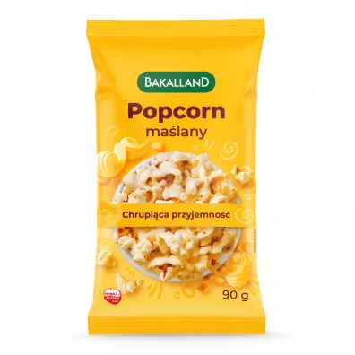 Bakalland Popcorn ma�lany 90 g