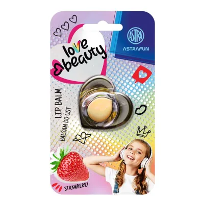 Balsam do ust Heart truskawka Astra