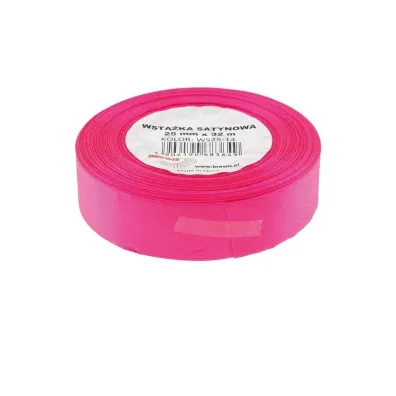 Brewis Wst��ka satynowa r�owa 25mm x 32m