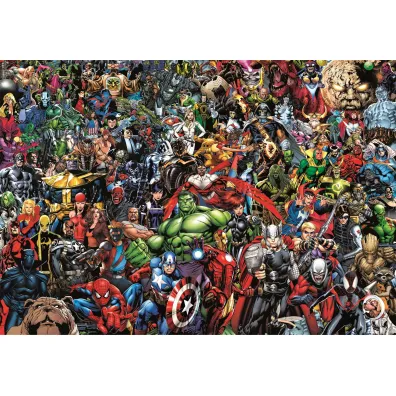 Puzzle 1000 el. Compact Impossible Marvel Clementoni
