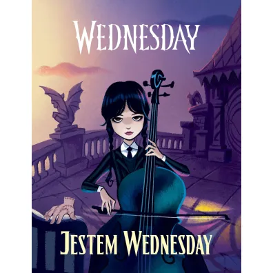 Pakiet: Wednesday. Adaptacja Sezonu 1, Jestem Wednesday, Wednesday. Oficjalna kolorowanka