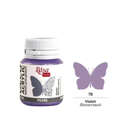Rosa Farba akrylowa perowa violet 78 20ml