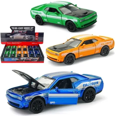 Auto metalowe 3 kolory otwierana maska MIX Trifox