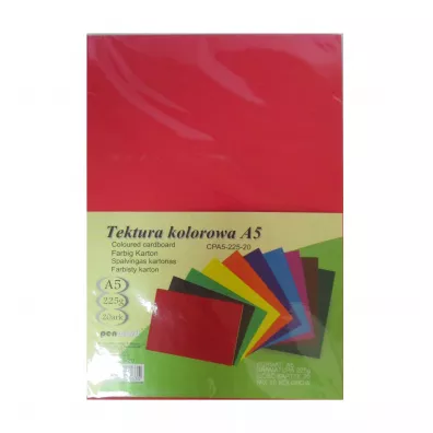 Polsirhurt Tektura A5 kolorowa mix