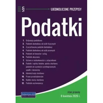 Podatki - ujednolicone przepisy