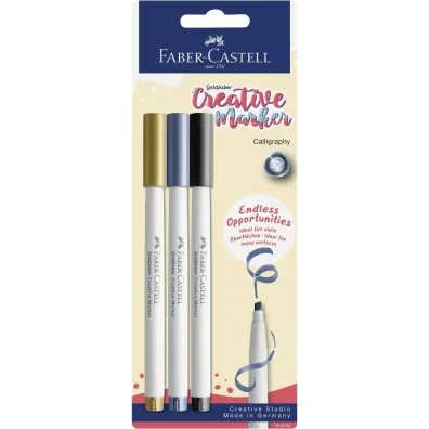 Faber-Castell Pisak kreatywny goldfaber 3 szt.