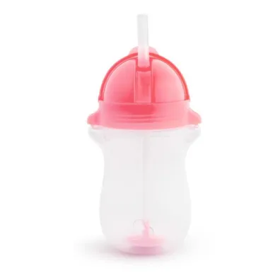 Kubek Munchkin niekapek ze s�omk� 296ml r�owy