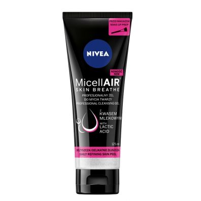 Nivea Żel do mycia twarzy MicellAir Skin Breathe 125 ml