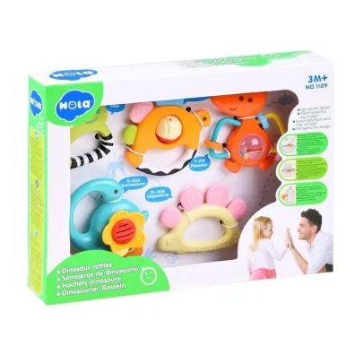 Grzechotki dinozaury Hola Smily Play Anek-Smily Play