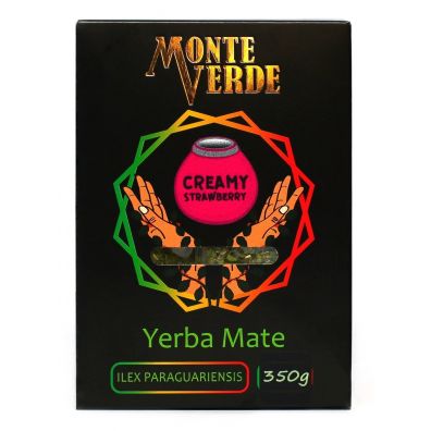 Monte Verde Yerba Mate Kremowa truskawka 350 g