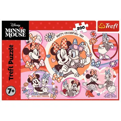 Puzzle 200 el. Zwyczaje Myszki Minnie 13343 Trefl