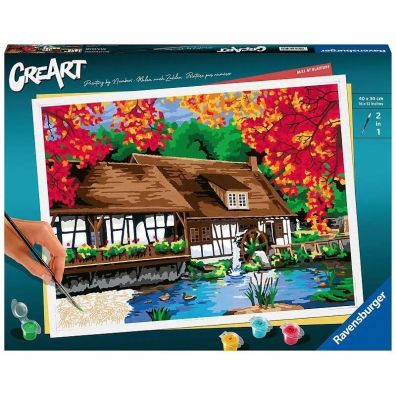 Zdjęcia - Rysowanie Ravensburger CreArt: Młyn 