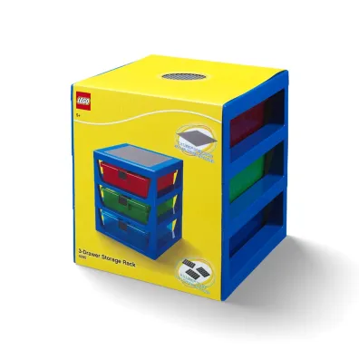 Rega� LEGO z szufladami Niebieski