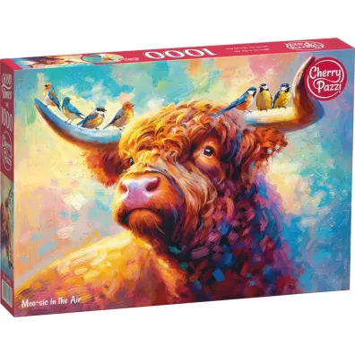Puzzle 1000 el. Moo-sic in the Air CherryPazzi