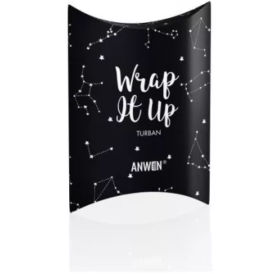 Anwen Wrap It Up turban do wosw Czarny