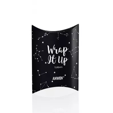 Anwen Wrap It Up turban do wosw Czarny