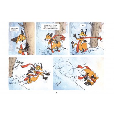 Mj pierwszy komiks 5+ Podmuch zimy. W cieniu drzew. Tom 2