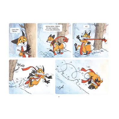 M�j pierwszy komiks 5+ Podmuch zimy. W cieniu drzew. Tom 2