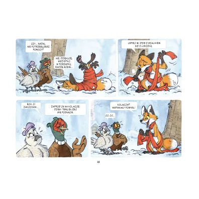 M�j pierwszy komiks 5+ Podmuch zimy. W cieniu drzew. Tom 2