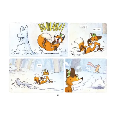 M�j pierwszy komiks 5+ Podmuch zimy. W cieniu drzew. Tom 2