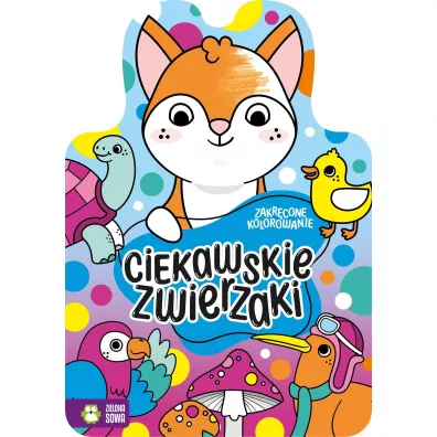 Zakr�cone kolorowanie. Ciekawskie zwierzaki