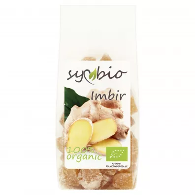 Symbio Imbir kandyzowany 100% organic 150 g Bio