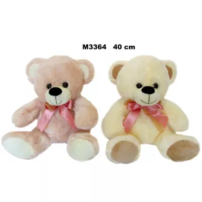 Pluszowy mi� z kokard� 40cm - 2 wzory Sun-Day