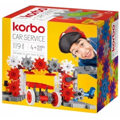 Korbo Klocki 119 el. Car Service