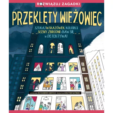Przeklty wieowiec. Rozwizuj zagadki - Alessandra Santelli