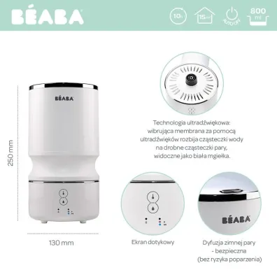 Beaba Ultrad�wi�kowy nawil�acz powietrza White