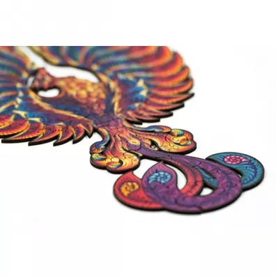 Fenix, Puzzle drewniane L, 240 elementw