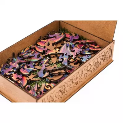 Fenix, Puzzle drewniane L, 240 elementw