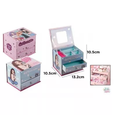 Kuferek sztatu�ka mini z z szufladkami mix Mp Main Paper