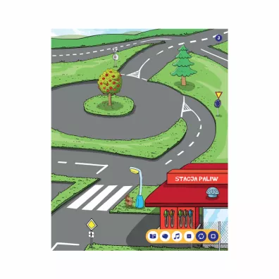 Czytaj z Albikiem. Zeszyt z naklejkami. Transport. Interaktywne m�wi�ce naklejki