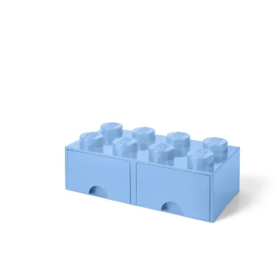 Szuflada klocek LEGO Brick 8 Jasnoniebieska
