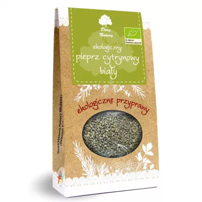 Dary Natury Pieprz cytrynowy biay 50 g Bio