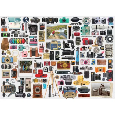Puzzle 1000 el. World of Cameras Eurographics