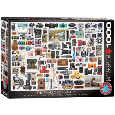 Puzzle 1000 el. World of Cameras Eurographics